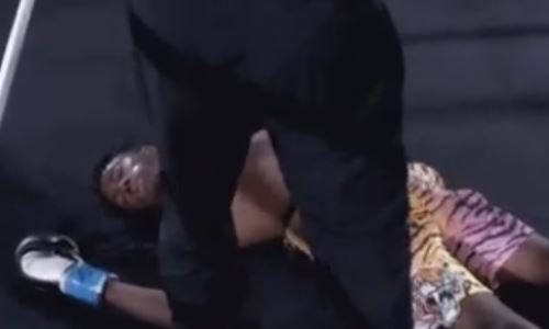 Убийственный нокаут за 15 секунд зафиксирован на вечере бокса в США. Видео