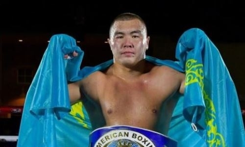 Казахстанский тяжеловес выиграл титульный бой в США