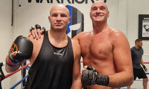 Иван Дычко рассказал о тренировках и спаррингах с Тайсоном Фьюри