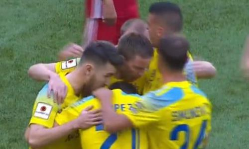 Видео гола Томасова матча Кубка Казахстана «Астана» — «Актобе»