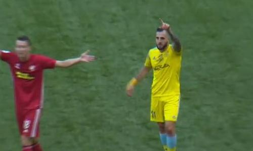 Видео гола Барсегяна матча Кубка Казахстана «Астана» — «Актобе»