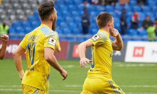 «Астана» разобралась с «Актобе» перед стартом в Лиге Конференций