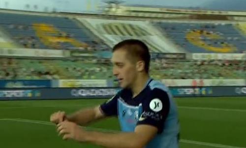 Видео гола Цуцкича матча Кубка Казахстана «Кайрат» — «Каспий»