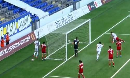 Видео гола Астанова матча Кубка Казахстана СДЮСШОР №8 — «Ордабасы»