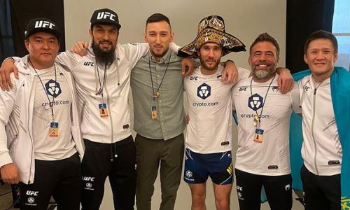 Сергей Морозов вернулся в Казахстан после первой победы в UFC