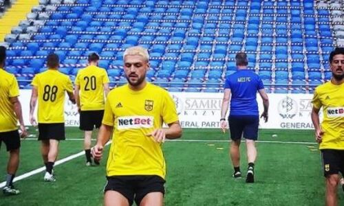 «Арис» показал свою тренировку перед матчем с «Астаной» в Лиге Конференций. Фото