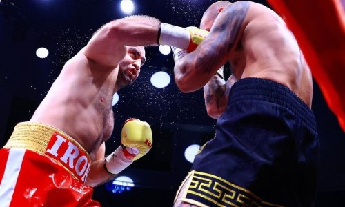 Видео полного боя Гассиев — Валлиш за титул WBA с нокаутом во время гонга