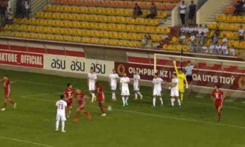 Видео гола Потапова матча Кубка Казахстана «Актобе» — «Кайсар»