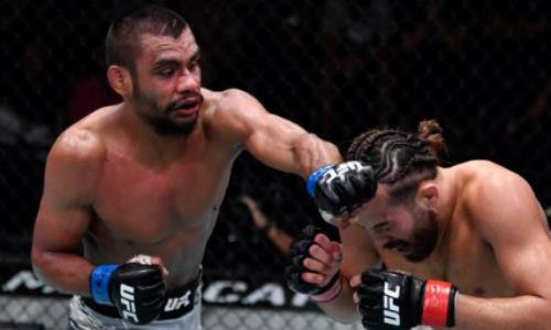 Обидчик Жумагулова после победы над ним выиграл со-главный бой турнира UFC. Видео