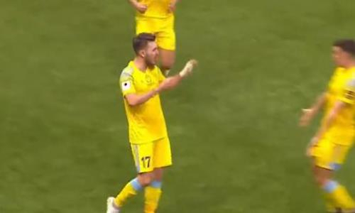 Видео гола Аймбетова матча Кубка Казахстана «Астана» — «Акжайык»