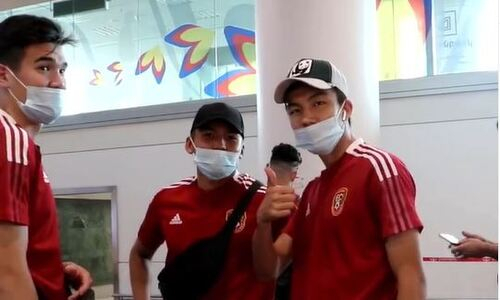 «Шахтер» прибыл в Армению для ответного матча с ФКСБ в Лиге Конференций. Видео