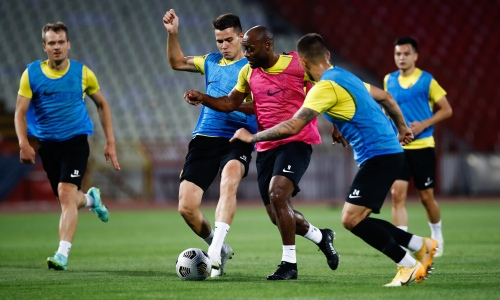 «Кайрат» назвал стартовый состав на ответный матч против «Црвены Звезды»