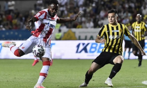 «Кайрат» громят в Сербии по итогам первого тайма ответного матча с «Црвеной Звездой»