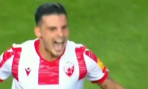 Видео гола Фалько матча Лиги Чемпионов «Црвена Звезда» — «Кайрат»