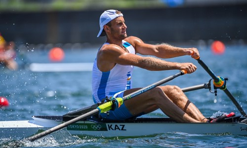 Казахстанский гребец стал пятым в полуфинальном заплыве Олимпиады-2020