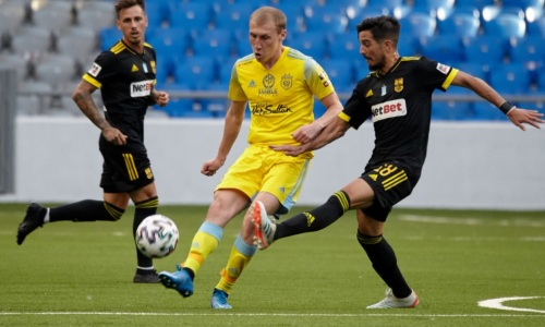 «Астана» тотально проиграла «Арису» по статистике, но вышла в следующий раунд Лиги Конференций