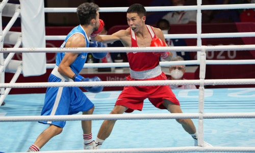 «Зная, что у меня за спиной 18 миллионов казахстанцев, бился до конца». Сакен Бибосынов высказался о выходе в четвертьфинал Олимпиады-2020