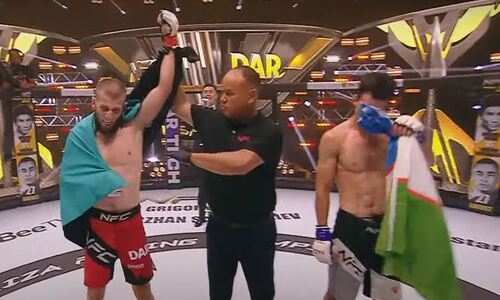 Казахстанский боец не оставил узбеку шансов и победил в дебютном бое турнира NFC