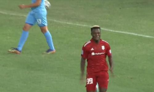 Видео гола Нкоби матча Кубка Казахстана «Туран» — «Кайрат»