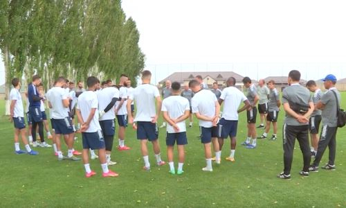 «Ордабасы» опубликовал видео с тренировки перед матчем с «Шахтером»