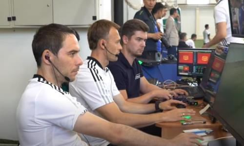 В Доме футбола состоялось обучение казахстанских арбитров системе VAR