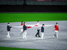 Казахстан на церемонии закрытия