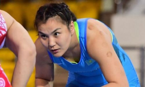 Казахстанская призерша Олимпиады-2016 по вольной борьбе уступила на старте Игр-2020 в Токио