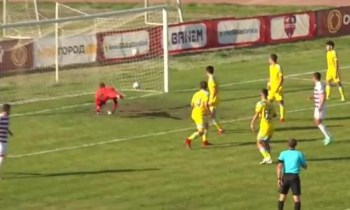 Видео гола Гащенкова матча Кубка Казахстана «Акжайык» — «Астана»