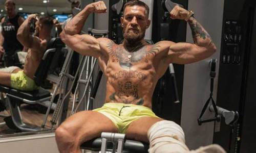 Конор Макгрегор попросил перенести свой бой на инвалидной коляске