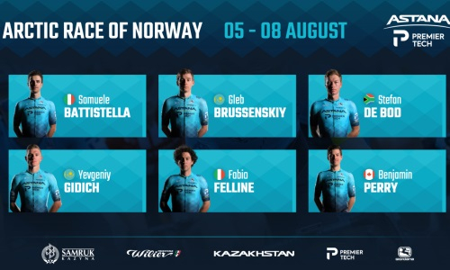 «Астана» объявила состав на «Арктическую гонку Норвегии»