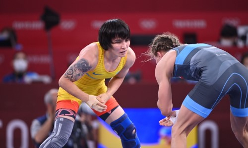 Казахстанская борчиха осталась без медали Олимпиады-2020