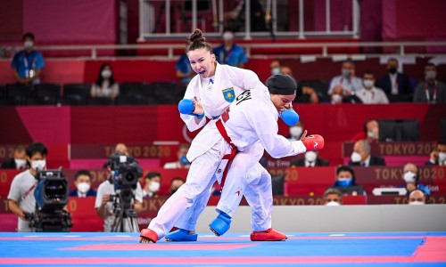 Казахстанская каратистка проиграла во втором поединке Олимпиады-2020