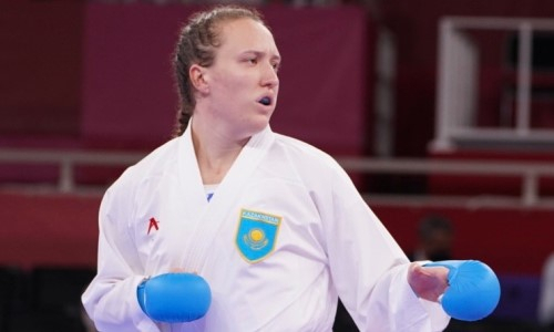 Казахстанская каратистка одержала победу во втором бою на Олимпиаде-2020