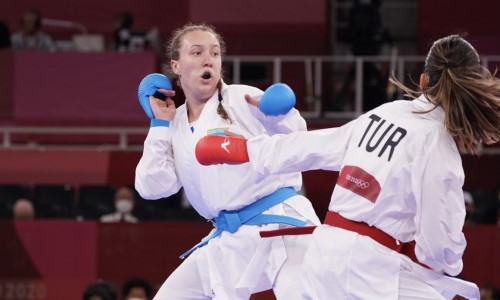 Казахстанская каратистка вышла в полуфинал Олимпиады-2020