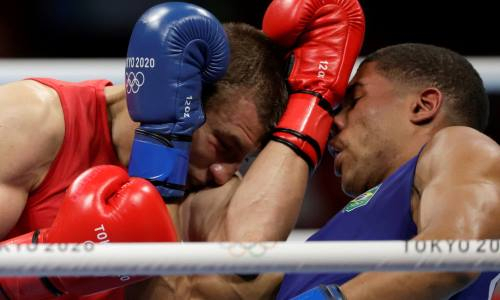 «Нашей целью было „золото“». Нокаутированный в финале Олимпиады-2020 украинец удивлен решением рефери