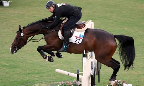 Казахстанский пятиборец выступил на Олимпийских играх в Токио