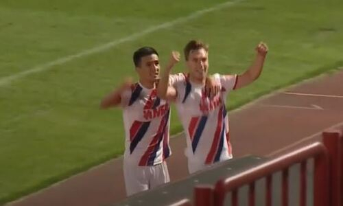 Футболист сборной Казахстана прямым ударом с углового сотворил шедевр в чемпионате Узбекистана. Видео