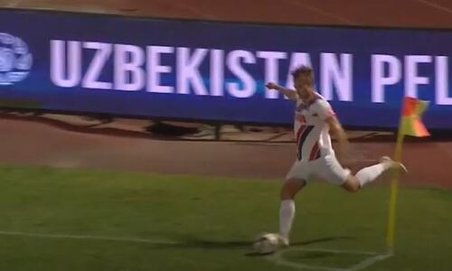 Видео фантастического гола с углового игрока сборной Казахстана