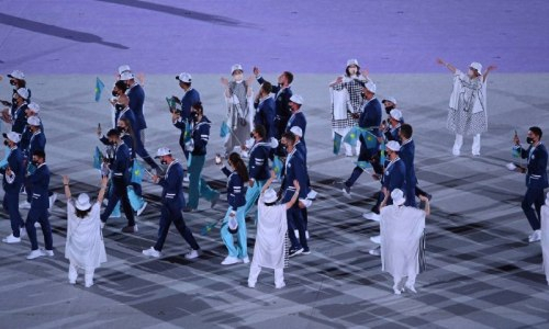 Прямая трансляция церемонии закрытия Олимпиады-2020 с участием Казахстана