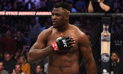 Нганну обратился к Гану после его победы нокаутом над Льюисом на UFC 265