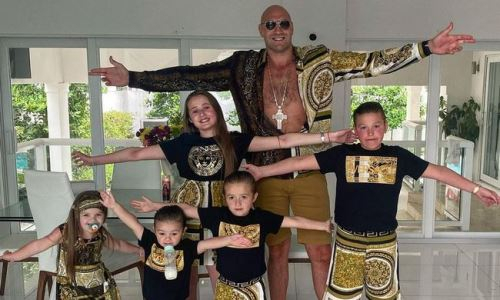 Тайсон Фьюри стал отцом в шестой раз и опечатался в имени ребенка