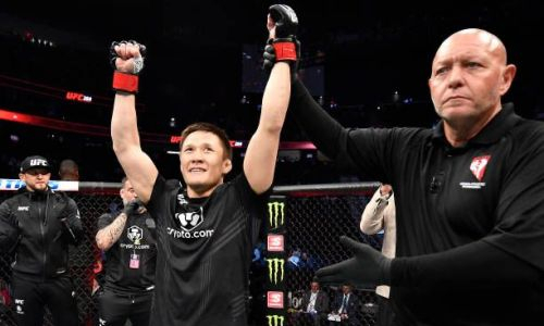 UFC отметил топ-прием Жалгаса Жумагулова. Видео