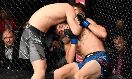 «Модифицированная гильотина». Жалгас Жумагулов отметился в рейтинге лучших сабмишнов июля. Видео