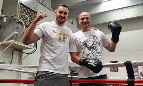 «Гордость Казахстана». Иван Дычко получил оригинальный торт ко Дню рождения. Фото