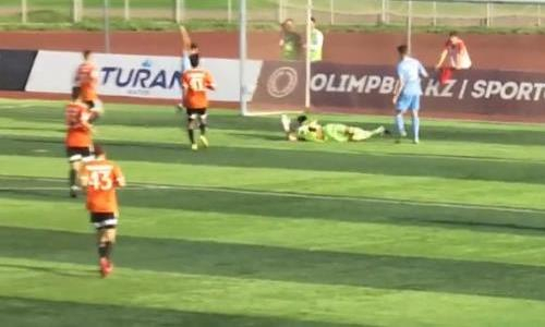 Видео гола Измайлова матча Кубка Казахстана «Кызыл-Жар СК» — «Шахтер»