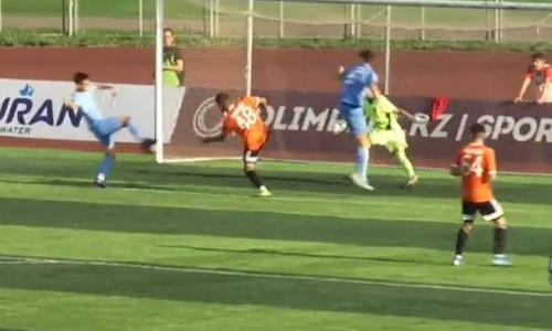 Видео второго гола Измайлова матча Кубка Казахстана «Кызыл-Жар СК» — «Шахтер»