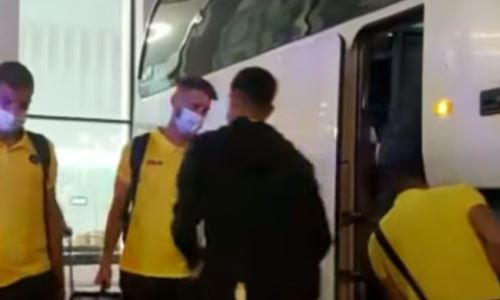 «Маккаби» из Тель-Авива прибыл в Казахстан на матч с «Шахтером». Видео