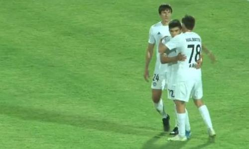 Видео гола Тажибая матча Кубка Казахстана СДЮСШОР №8 — «Ордабасы»