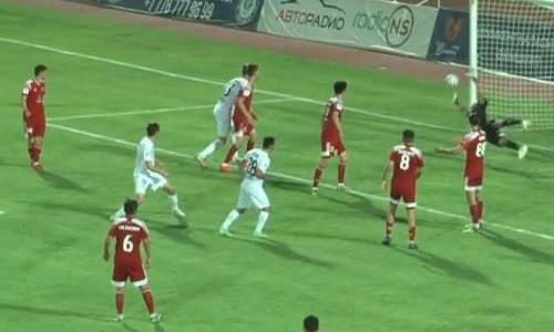 Видео гола Хаджиева матча Кубка Казахстана СДЮСШОР №8 — «Ордабасы»
