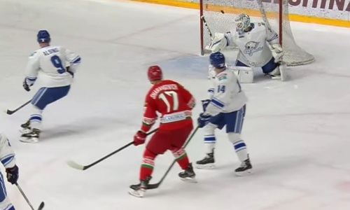 Как «Барыс» проиграл сборной Беларуси первый товарищеский матч. Видео